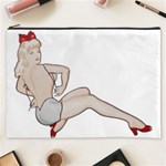 blonde Pinup Cosmetic Bag (XXXL)