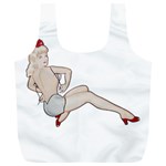 blonde Pinup Full Print Recycle Bag (XL)