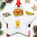 Kawaii Food Ornament (Star)