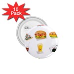 Kawaii Food 1.75  Button (10 pack) 