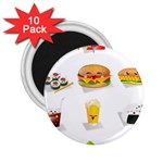 Kawaii Food 2.25  Magnet (10 pack)