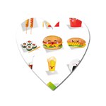 Kawaii Food Magnet (Heart)