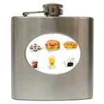 Kawaii Food Hip Flask (6 oz)