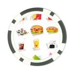 Kawaii Food Poker Chip Card Guard (10 pack)