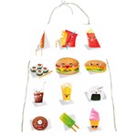 Kawaii Food Full Print Apron