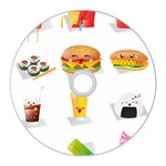 Kawaii Food CD Wall Clock