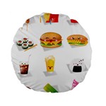 Kawaii Food Standard 15  Premium Flano Round Cushion 