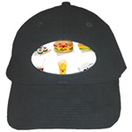 Kawaii Food Black Cap