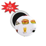 Kawaii Food 1.75  Magnet (10 pack) 