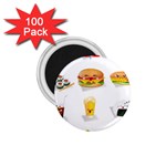 Kawaii Food 1.75  Magnet (100 pack) 