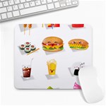 Kawaii Food Large Mousepad