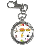 Kawaii Food Key Chain Watch