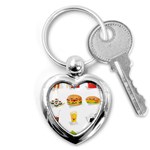 Kawaii Food Key Chain (Heart)