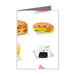 Kawaii Food Mini Greeting Card