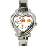 Kawaii Food Heart Italian Charm Watch