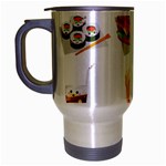 Kawaii Food Travel Mug (Silver Gray)