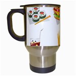 Kawaii Food Travel Mug (White)