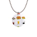 Kawaii Food 1  Button Necklace