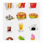 Kawaii Food Medium Glasses Cloth