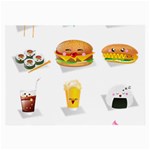 Kawaii Food Large Glasses Cloth