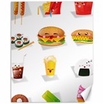 Kawaii Food Canvas 11  x 14 