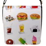 Kawaii Food Flap Closure Messenger Bag (S)