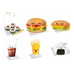 Kawaii Food Double Sided Flano Blanket (Mini)