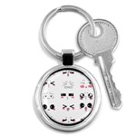 Kaomoji Key Chain (Round)