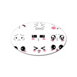 Kaomoji Sticker Oval (10 pack)