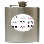 Kaomoji Hip Flask (6 oz)