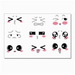 Kaomoji Postcard 4 x 6  (Pkg of 10)