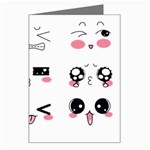 Kaomoji Greeting Card