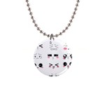 Kaomoji 1  Button Necklace