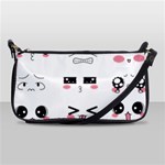 Kaomoji Shoulder Clutch Bag