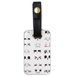 Kaomoji Luggage Tag (one side)