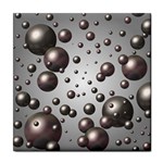 Bubbles ceramic wall tile / Tile Coaster / Tile trivet