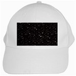 black white Stars White Cap