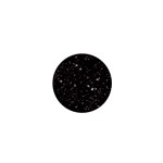 black white Stars 1  Mini Button