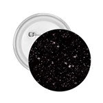 black white Stars 2.25  Button