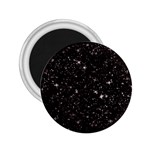 black white Stars 2.25  Magnet