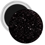 black white Stars 3  Magnet