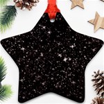 black white Stars Ornament (Star)