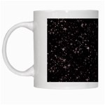 black white Stars White Mug