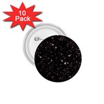 black white Stars 1.75  Button (10 pack) 