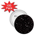 black white Stars 1.75  Button (100 pack) 