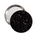 black white Stars 2.25  Handbag Mirror