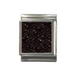 black white Stars Italian Charm (13mm)