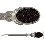 black white Stars Letter Opener