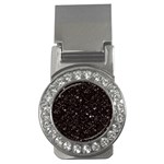 black white Stars Money Clip (CZ)