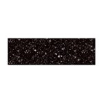 black white Stars Sticker (Bumper)